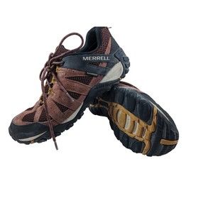 Merrell Moab Brown & Black Athletic Trail Hiking Sneakers Women's Shoe Size 10